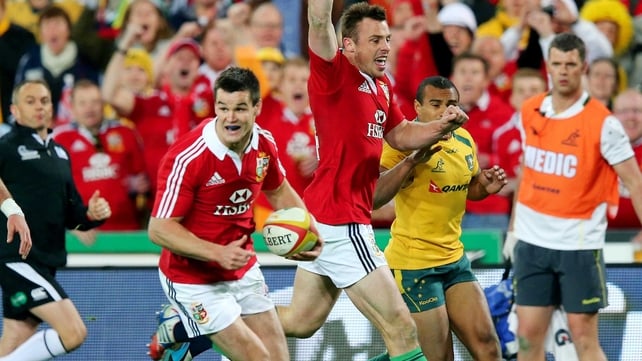 Jonathan Sexton: 'In the first couple of Tests we didn't have the chance to attack but tonight we did'