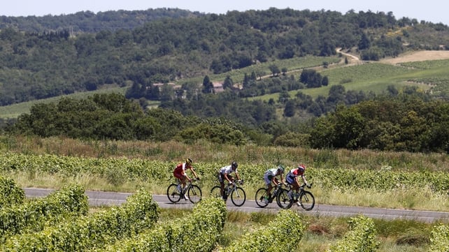 Stage 8 was between between Castres and Ax 3 Domaines
