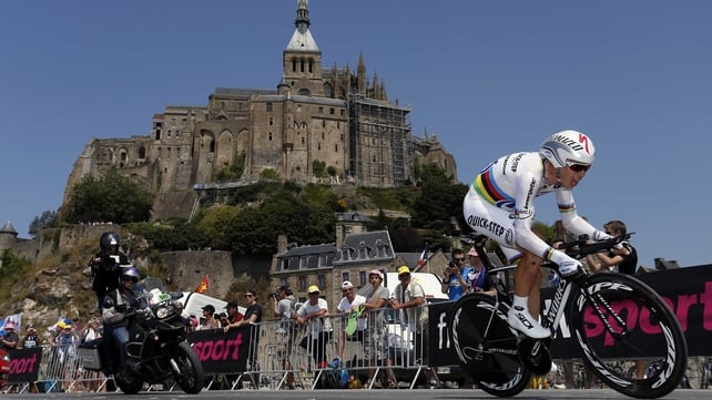 Tony Martin took the stage 11 time trial