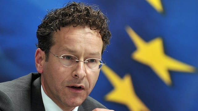 Jeroen Dijsselbloem said: 'We will intervene as a last, very last resort' Jeroen Dijsselbloem said: 'We will intervene as a last, very last resort'