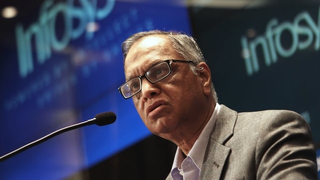First Infosys earnings report since firm brought back co-founder NR Narayana Murthy as executive chairman. First Infosys earnings report since firm brought back co-founder NR Narayana Murthy as executive chairman.