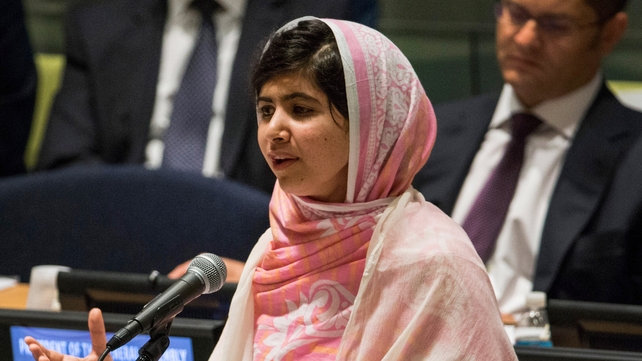 Malala Yousafzai was shot in the head as she left school in Pakistan Malala Yousafzai was shot in the head as she left school in Pakistan
