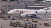 Flights resume at Heathrow after fire on plane Flights resume at Heathrow after fire on plane