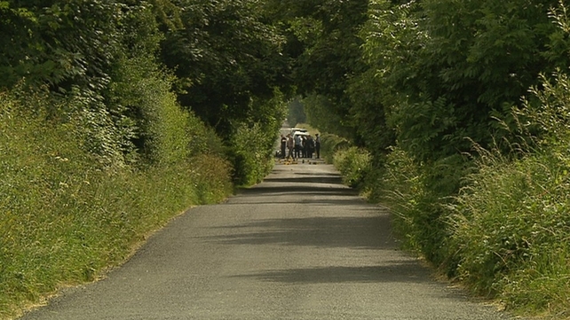 A section of the Bog Road was closed for an examination A section of the Bog Road was closed for an examination