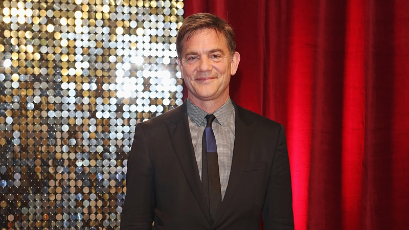 Actor Michie says of his soap character: "Karl is a scary man, especially to a young kid..."