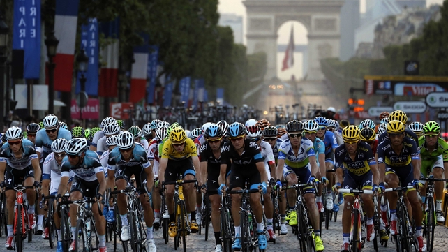 The final stage concluded on the famous Parisian avenue, the Champs-Elysees