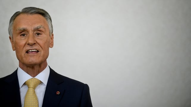 Portuguese President Anibal Cavaco Silva addressed the nation from the presidential palace in Lisbon Portuguese President Anibal Cavaco Silva addressed the nation from the presidential palace in Lisbon