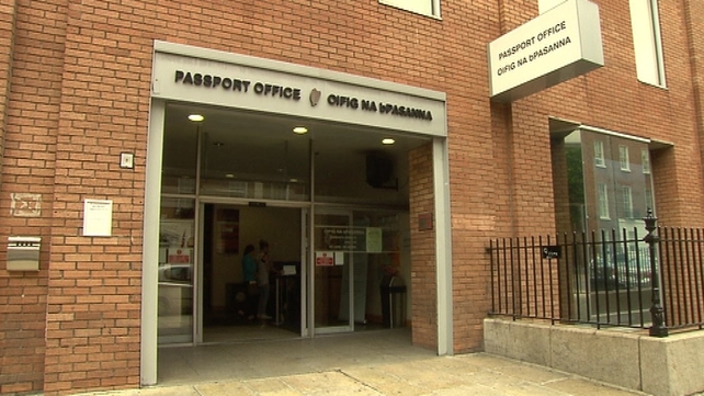 The two people who were arrested are employees at the Passport Office in Molesworth Street in Dublin The two people who were arrested are employees at the Passport Office in Molesworth Street in Dublin
