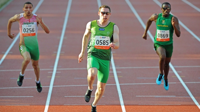 Jason Smyth has won another gold in Lyon