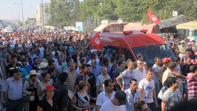 Tunis protest followed calls by the secular opposition for street rallies to topple the government Tunis protest followed calls by the secular opposition for street rallies to topple the government