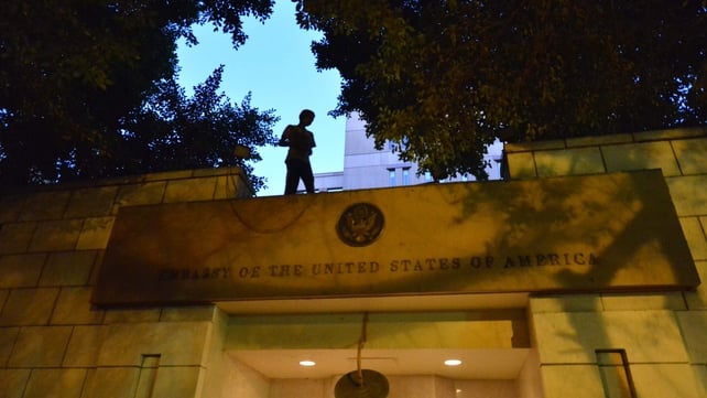 The US embassy in Cairo will close on Sunday The US embassy in Cairo will close on Sunday