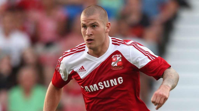 James Collins has moved to Easter Road