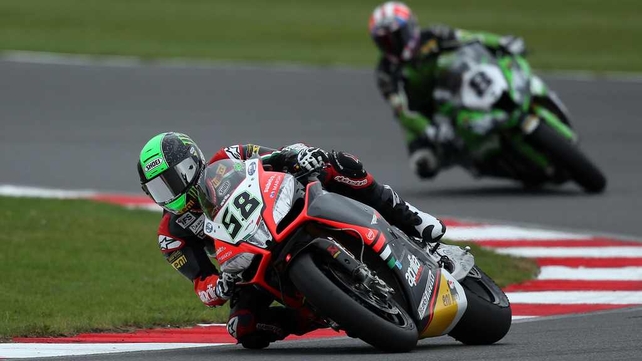Eugene Laverty recorded two podium finishes