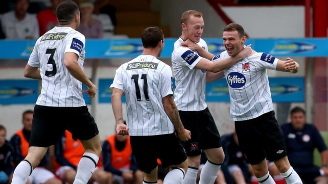 Andy Doyle set Dundalk on their way with a goal just after the opening minute