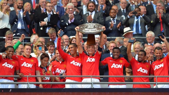 Manchester United 2013 Community Shield winners