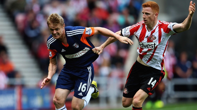 Damien Duff's corner led to the only goal of the game