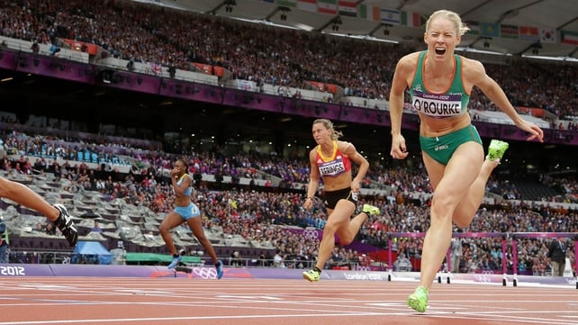 Derval O'Rourke, seen here at London 2012, said she wasn't shocked at Nevin Yenit's positive test