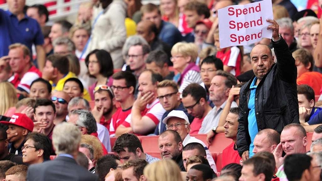 Arsenal's inactivity in the transfer market has frustrated supporters