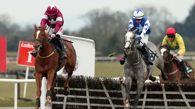 Pique Sous (left) looks for recompense after his effort at Galway on 1 August