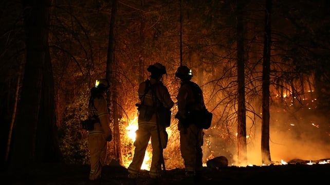 Wildfire continues to rage out of control despite army of fire-fighters battling to stop it Wildfire continues to rage out of control despite army of fire-fighters battling to stop it