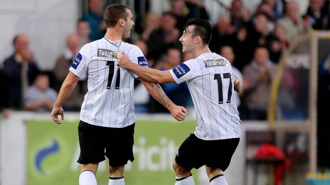 Kurtis Byrne hit late winner for Dundalk