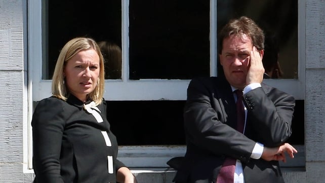 Former junior minister Lucinda Creighton and her husband Senator Paul Bradford lost the Fine Gael party whip Former junior minister Lucinda Creighton and her husband Senator Paul Bradford lost the Fine Gael party whip