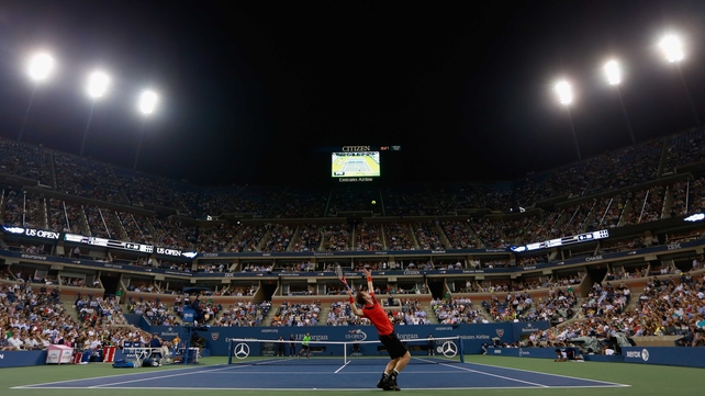 Andy Murray went through in straight sets