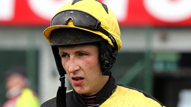 Jockey Eddie O'Connell was on board Yachvili in a beginners' chase in Downpatrick in 2011 Jockey Eddie O'Connell was on board Yachvili in a beginners' chase in Downpatrick in 2011