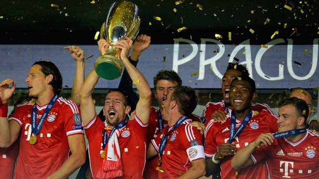 Bayern Munich took the Super Cup after a penalty shoot-out