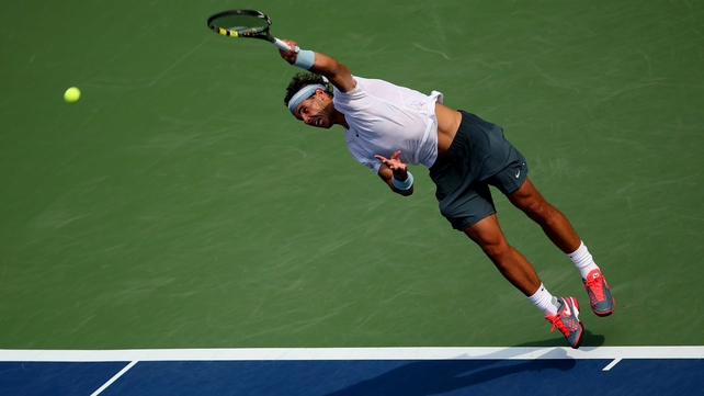 Rafael Nadal eased into the fourth round in New York