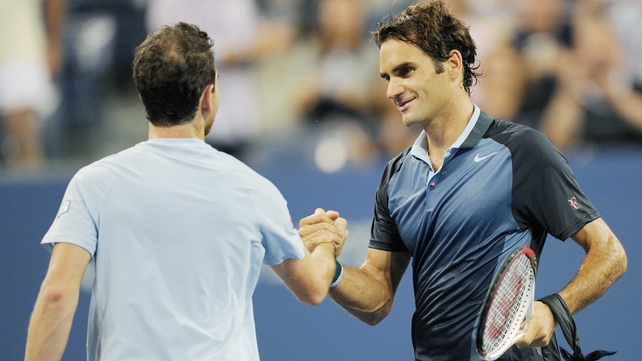Roger Federer was not detained on court too long in his third round match