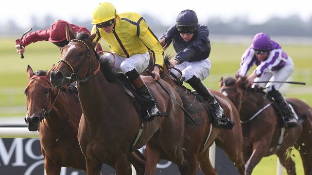 Rizeena finished strongly in the hands of James Doyle