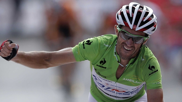 Dani Moreno leads La Vuelta