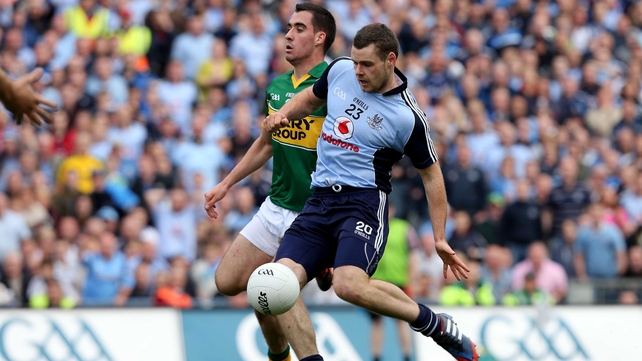 Kevin McManamon scored the decisive second goal for Dublin