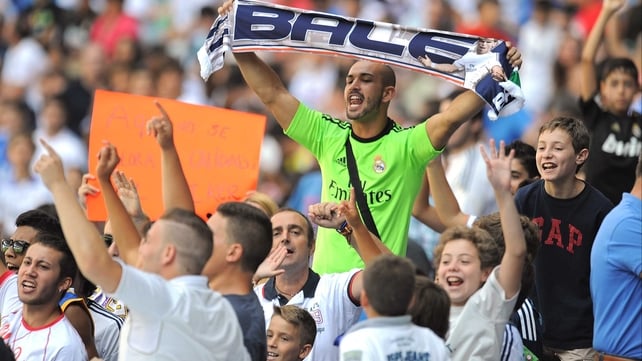 Gareth Bale was unveiled to 20,000 Real Madrid fans