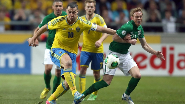 Zlatan Ibrahimovic poses a huge threat to Irish hopes of victory