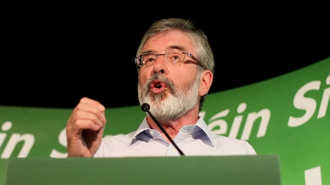 The 'think-in' is being held in the constituency of Sinn Féin leader Gerry Adams The 'think-in' is being held in the constituency of Sinn Féin leader Gerry Adams