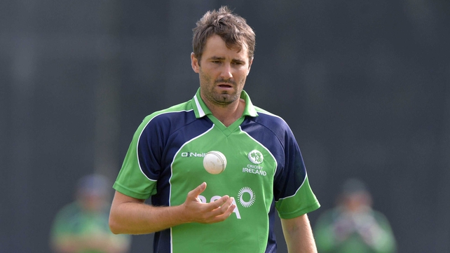 Tim Murtagh followed a maximum with a boundary for victory