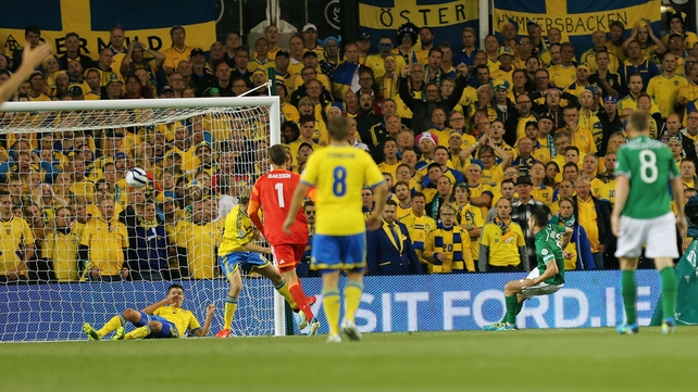 Robbie Keane put Ireland in front