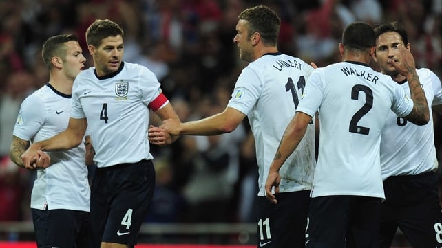 Steven Gerrard helped England book their World Cup place