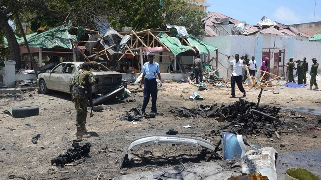 In September 2012 two suicide bombers hit the same restaurant, killing at least 15 people In September 2012 two suicide bombers hit the same restaurant, killing at least 15 people