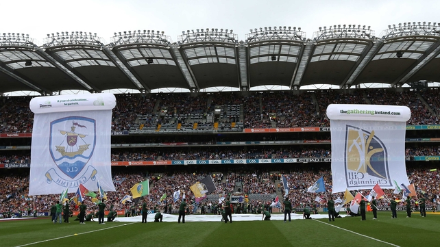 'Two teams of gladiators running out to do battle...the roars of the 80,000 outside filling the arena'