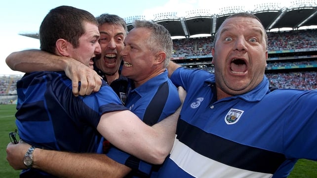 What's seldom is wonderful - Waterford's management team celebrate a first All-Ireland MHC title in 65 years