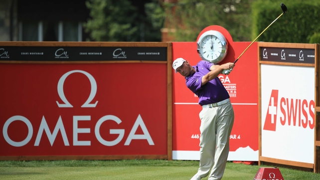 Thomas Bjorn won the Omega European Masters on the first play-off hole