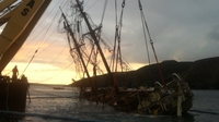 Astrid salvaged off Cork coast Astrid salvaged off Cork coast