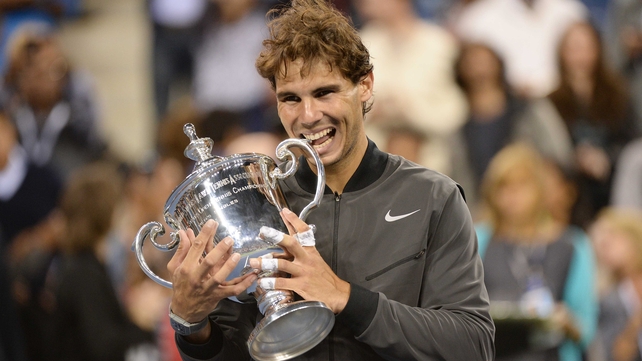 Rafa Nadal's victory in New York was his second grand slam success in 2013