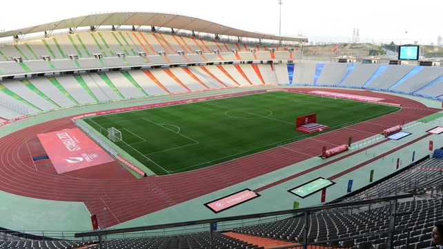 A view of the Ataturk Olympic Stadium - the likely venue for the final of 2020