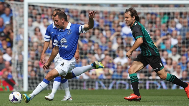 Darron Gibson has yet to feature for new boss Roberto Martinez