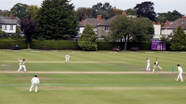 Conditions were much more favourable at the north Dublin venue on the third day of play