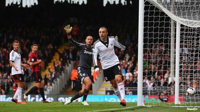 Dimitar Berbatov had two goals disallowed for offside for Fulham
